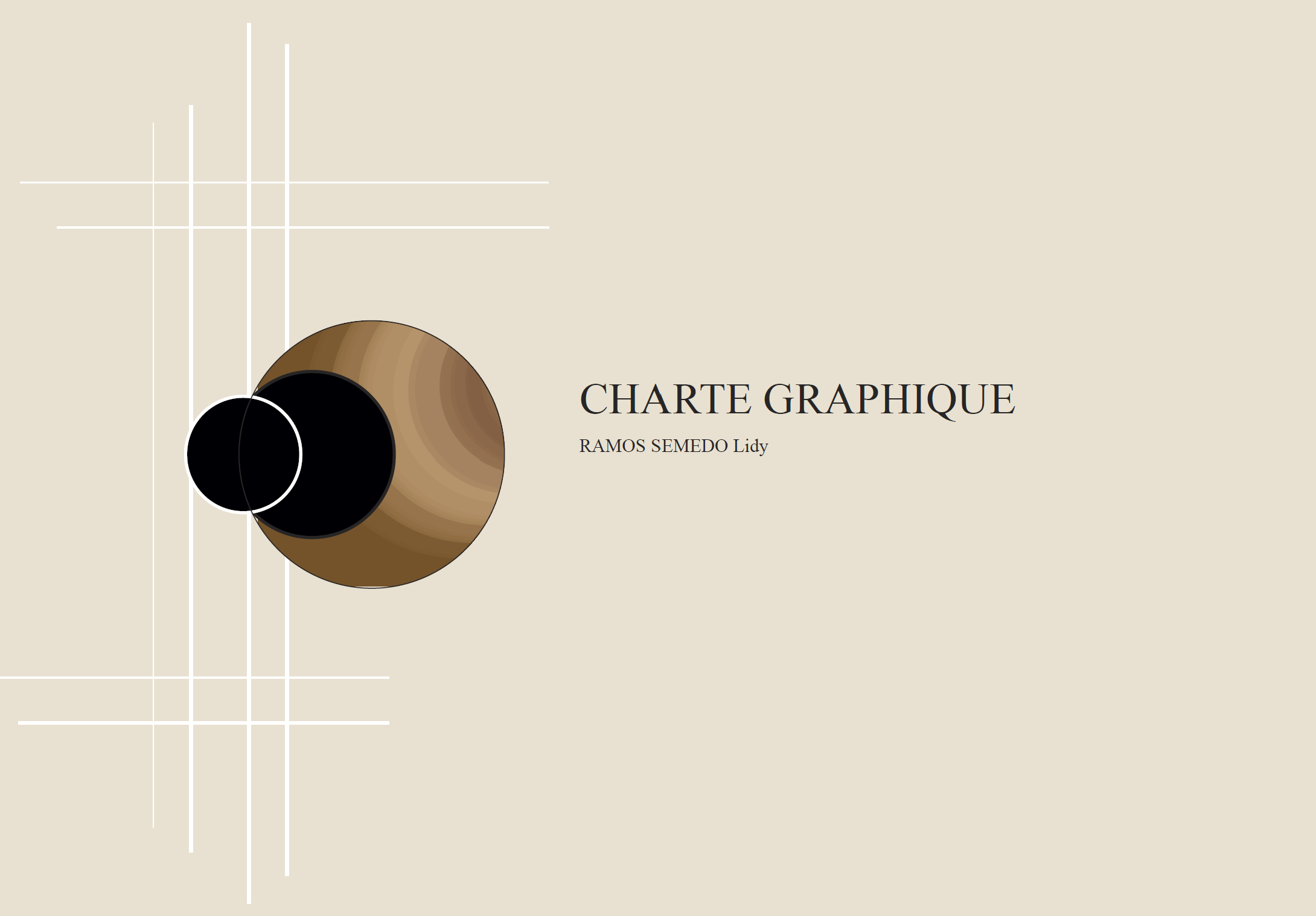 c'est la 1ère couverture de ma charte graphique