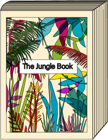 c'est un livre illustrer autour de la jungle